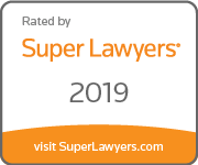 Rated by Super Lawyers | 2019 | visit SuperLawyers.com